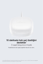 Xiaomi Redmi Buds 6 Play Siyah Kulakiçi Kulaklık TWS(Xiaomi Türkiye Garantili) - Görsel 12