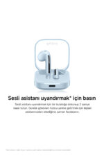 Xiaomi Redmi Buds 6 Active - Beyaz Kulakiçi Kulaklık TWS (Xiaomi Türkiye Garantili) - Görsel 11