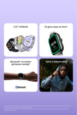 Xiaomi Watch 5 Akıllı Saat - Mor (Xiaomi Türkiye Garantili) - Görsel 4