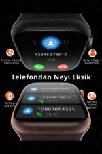 SEYUWATCH Watch 9 Pro Akıllı Saat Iphone Uyumlu Ve Android Tüm Telefonlara Uyumlu Smartwatch - Görsel 7